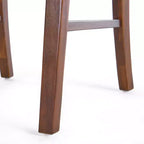 Chaises de salle à manger Christopher Knight Home Bostwick Farmhouse en bois d'acacia (lot de 2), acajou riche