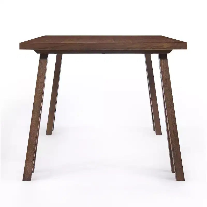Christopher Knight Home Ensemble de salle à manger 7 pièces en bois d'acacia de style fermette Marseille avec chaises acajou foncé