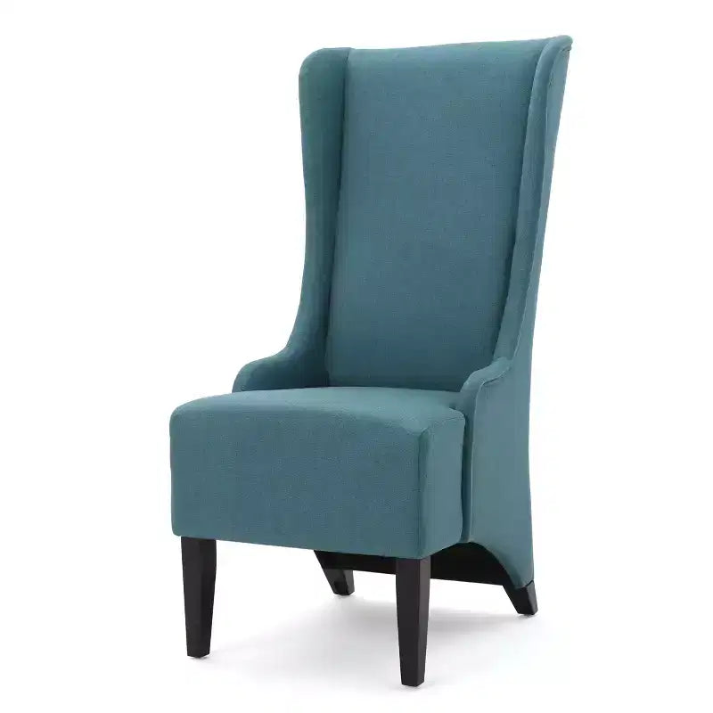 Chaise de salle à manger GDFStudio Sheldon contemporaine en tissu à dossier haut