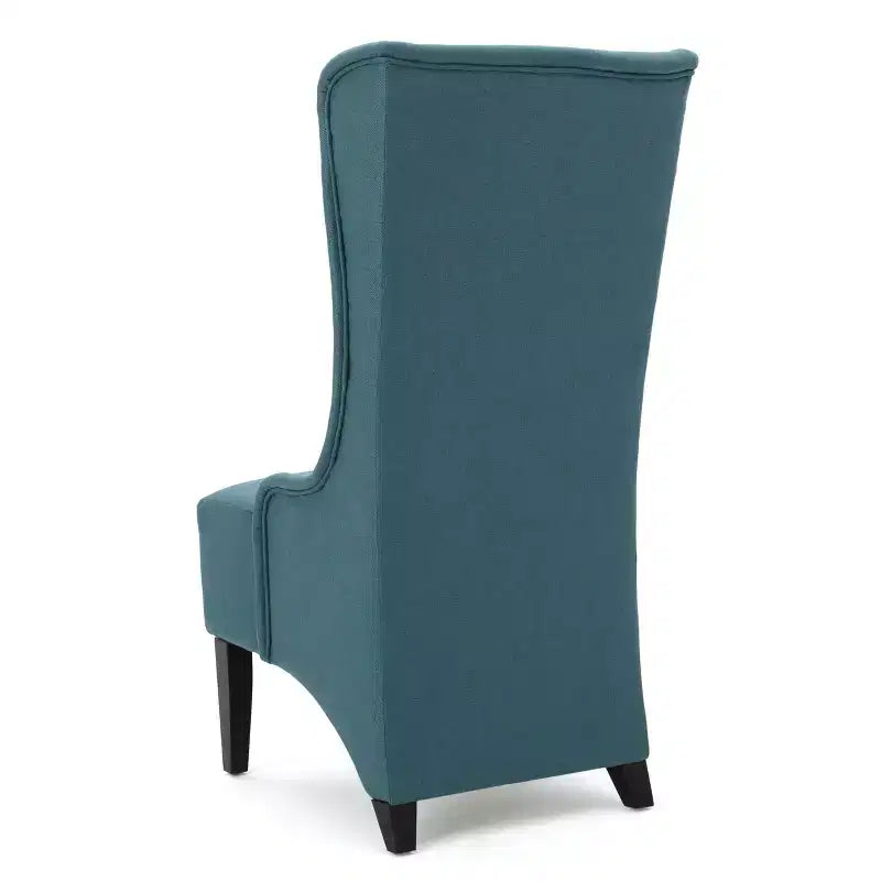 Chaise de salle à manger GDFStudio Sheldon contemporaine en tissu à dossier haut