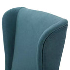 Chaise de salle à manger GDFStudio Sheldon contemporaine en tissu à dossier haut