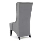 Chaise de salle à manger GDFStudio Sheldon contemporaine en tissu à dossier haut