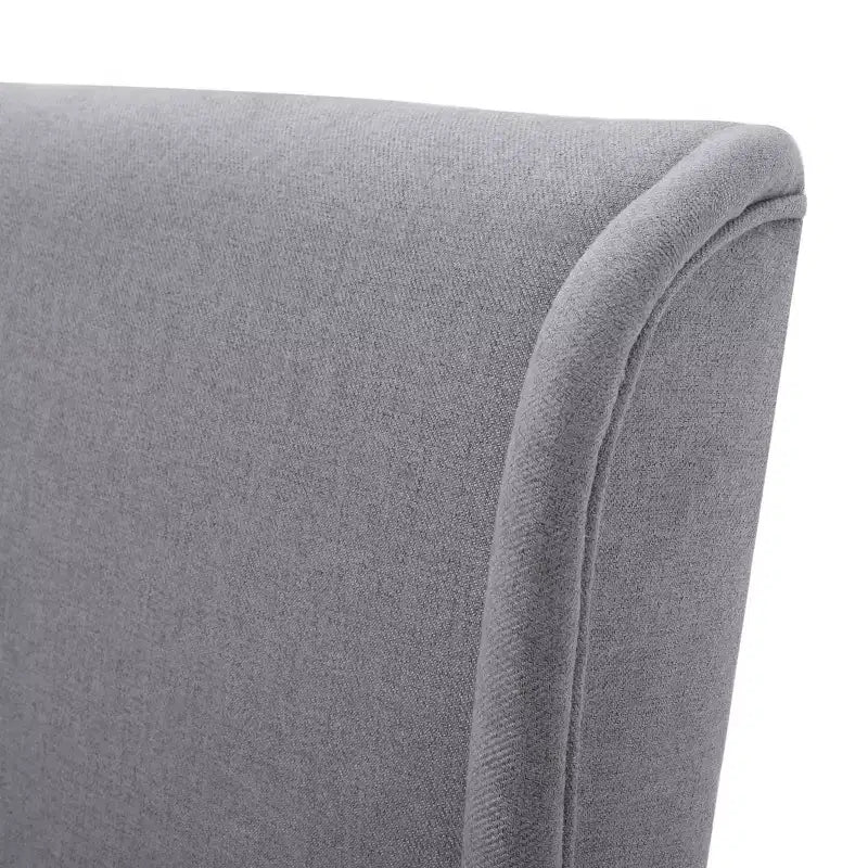 Chaise de salle à manger GDFStudio Sheldon contemporaine en tissu à dossier haut