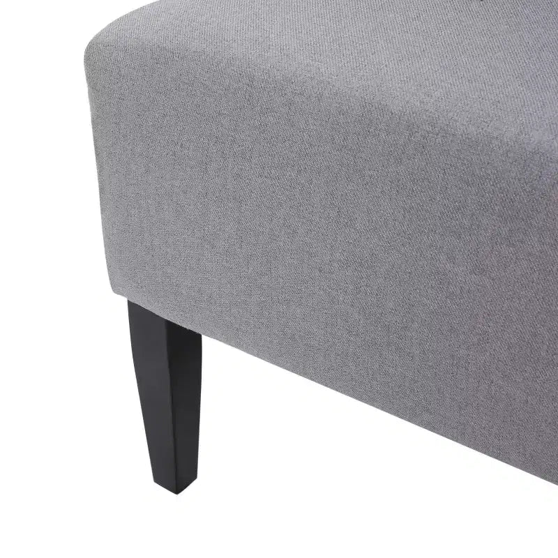 Chaise de salle à manger GDFStudio Sheldon contemporaine en tissu à dossier haut
