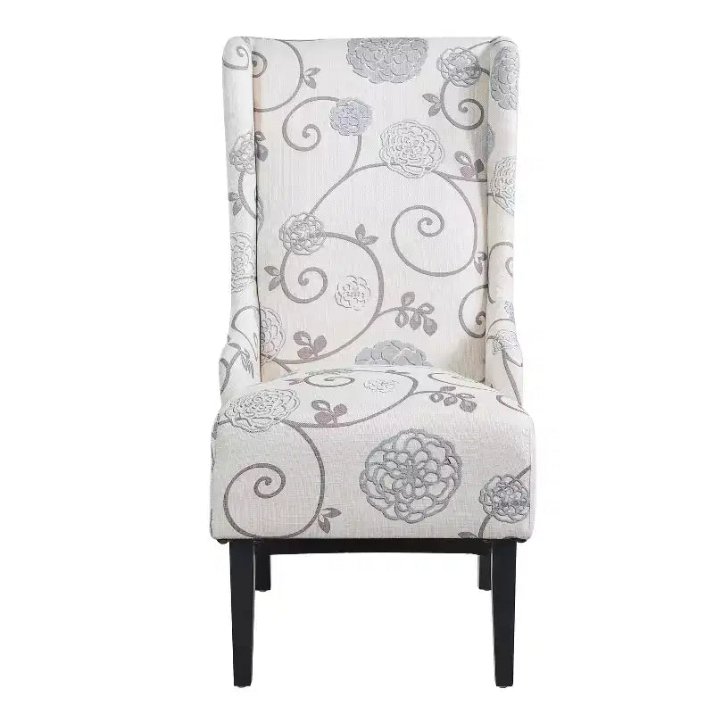 Chaise de salle à manger GDFStudio Sheldon contemporaine en tissu à dossier haut