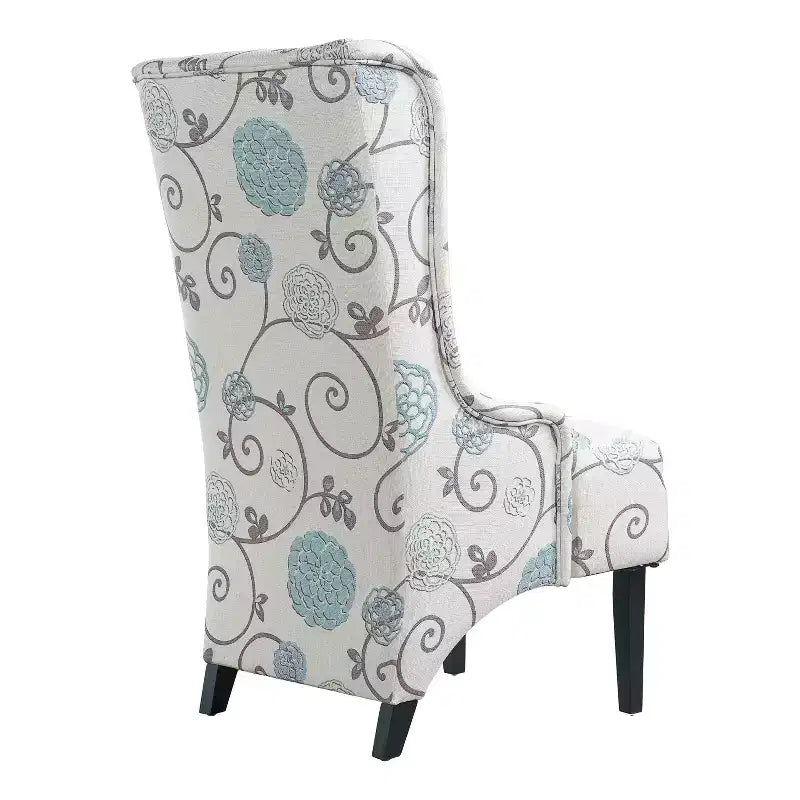 Chaise de salle à manger GDFStudio Sheldon contemporaine en tissu à dossier haut
