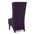 Chaise de salle à manger GDFStudio Sheldon contemporaine en tissu à dossier haut