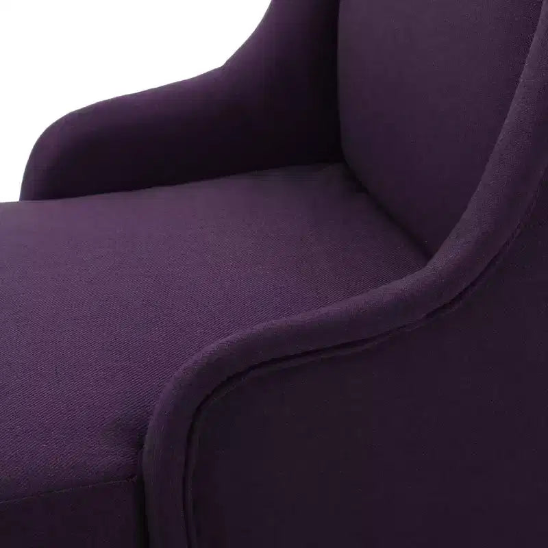Chaise de salle à manger GDFStudio Sheldon contemporaine en tissu à dossier haut