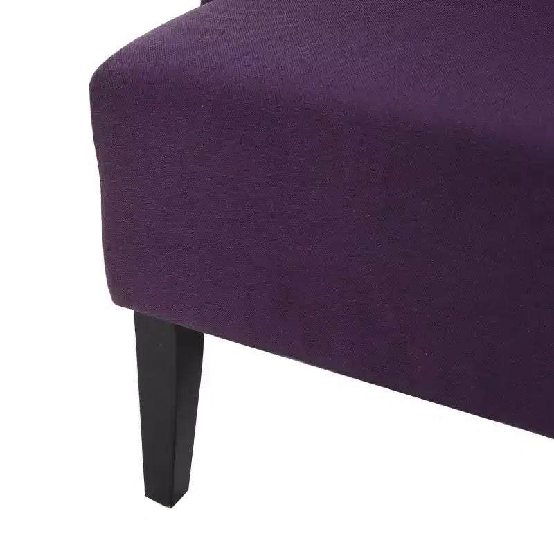 Chaise de salle à manger GDFStudio Sheldon contemporaine en tissu à dossier haut