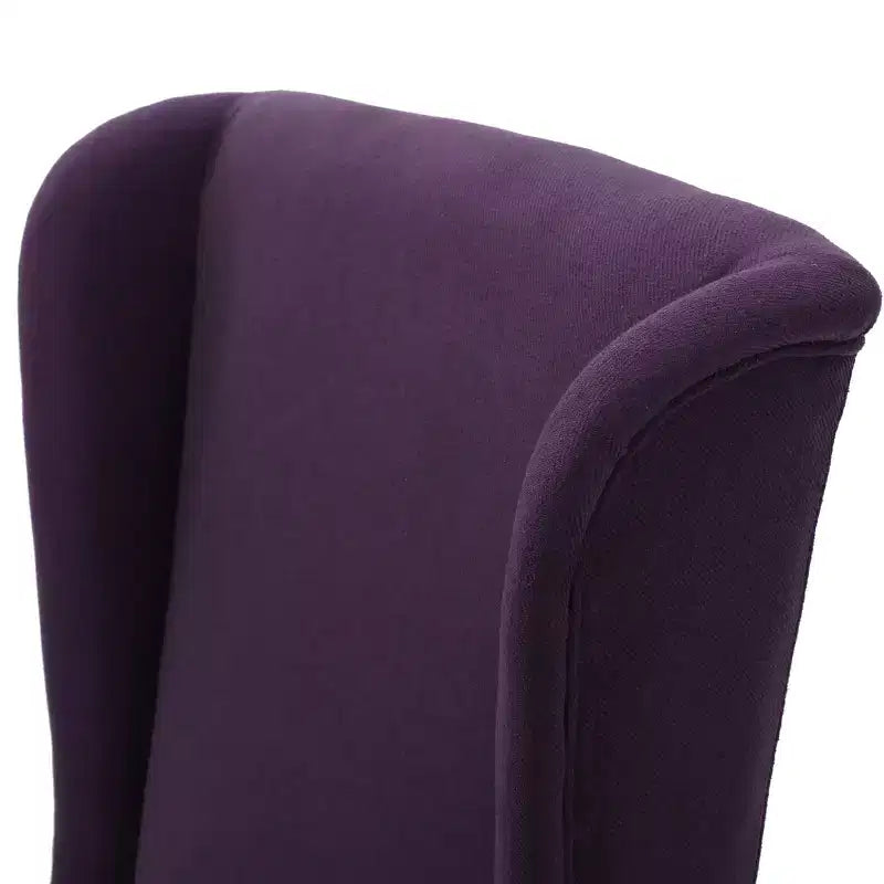 Chaise de salle à manger GDFStudio Sheldon contemporaine en tissu à dossier haut