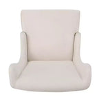 Chaise de salle à manger GDFStudio Sheldon contemporaine en tissu à dossier haut