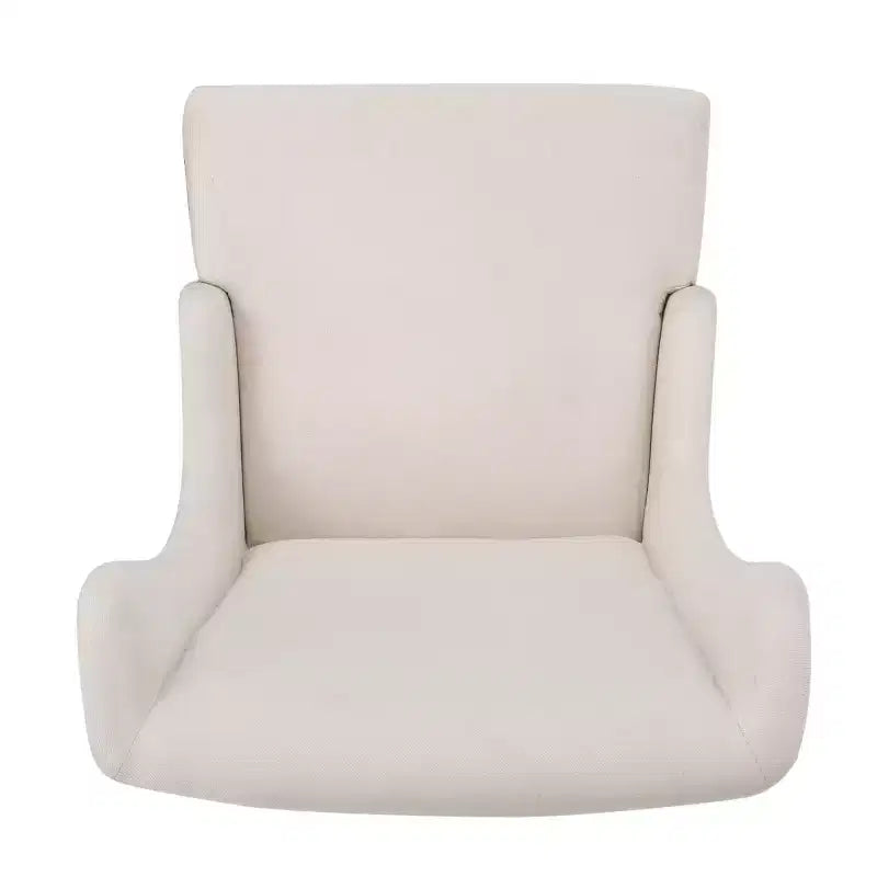 Chaise de salle à manger GDFStudio Sheldon contemporaine en tissu à dossier haut