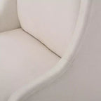 Chaise de salle à manger GDFStudio Sheldon contemporaine en tissu à dossier haut