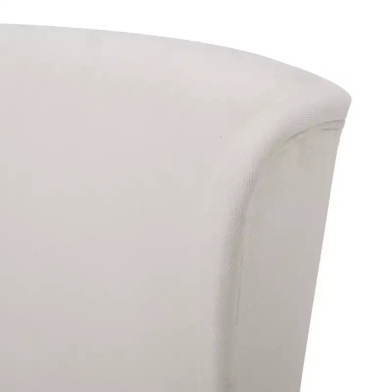 Chaise de salle à manger GDFStudio Sheldon contemporaine en tissu à dossier haut