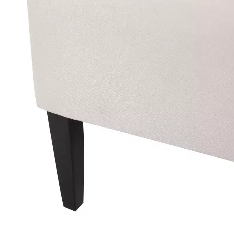 Chaise de salle à manger GDFStudio Sheldon contemporaine en tissu à dossier haut