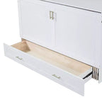 Lit escamotable grand lit Whisen Clever Design, se plie en armoire avec tiroir et ports USB