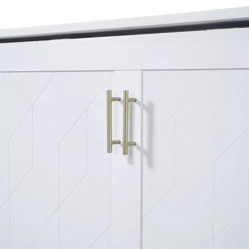 Lit escamotable grand lit Whisen Clever Design, se plie en armoire avec tiroir et ports USB