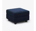 Pouf Modulaire en Velours Belffin