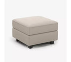Pouf Modulaire en Velours Belffin