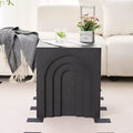 GDFStudio Coral Modern Arch-Design Wood 17.71 H Side Table