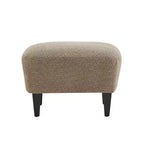 Ensemble fauteuil club et pouf Christopher Knight Home Gerald en bouclé contemporain
