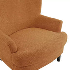 Ensemble fauteuil club et pouf Christopher Knight Home Gerald en bouclé contemporain