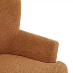 Ensemble fauteuil club et pouf Christopher Knight Home Gerald en bouclé contemporain