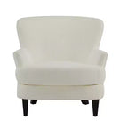 Ensemble fauteuil club et pouf Christopher Knight Home Gerald en bouclé contemporain