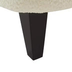 Ensemble fauteuil club et pouf Christopher Knight Home Gerald en bouclé contemporain