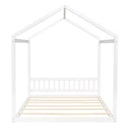 Lit cabane en bois Whisen Queen Size, Lit Montessori de style minimaliste