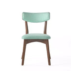 Chaises de salle à manger rembourrées en bois d'hévéa Willis de GDFStudio (lot de 4)