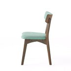 Chaises de salle à manger rembourrées en bois d'hévéa Willis de GDFStudio (lot de 4)
