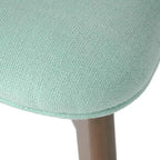 Chaises de salle à manger rembourrées en bois d'hévéa Willis de GDFStudio (lot de 4)