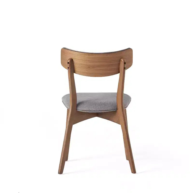 Chaises de salle à manger rembourrées en bois d'hévéa Willis de GDFStudio (lot de 4)
