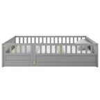 Lit une place compact et discret avec barrière intégrée ultra-sécurisée