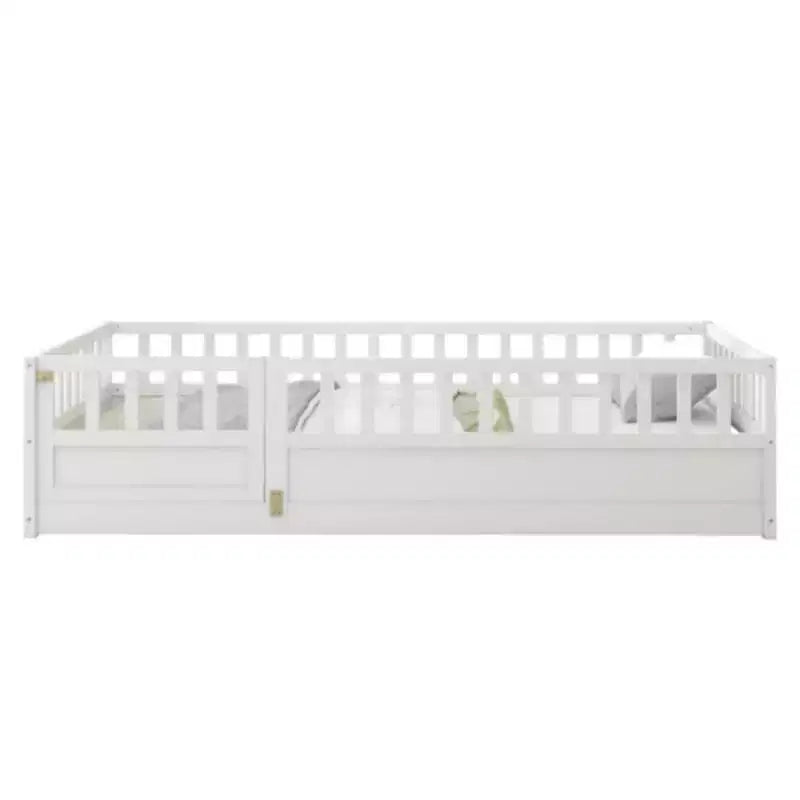 Lit une place compact et discret avec barrière intégrée ultra-sécurisée