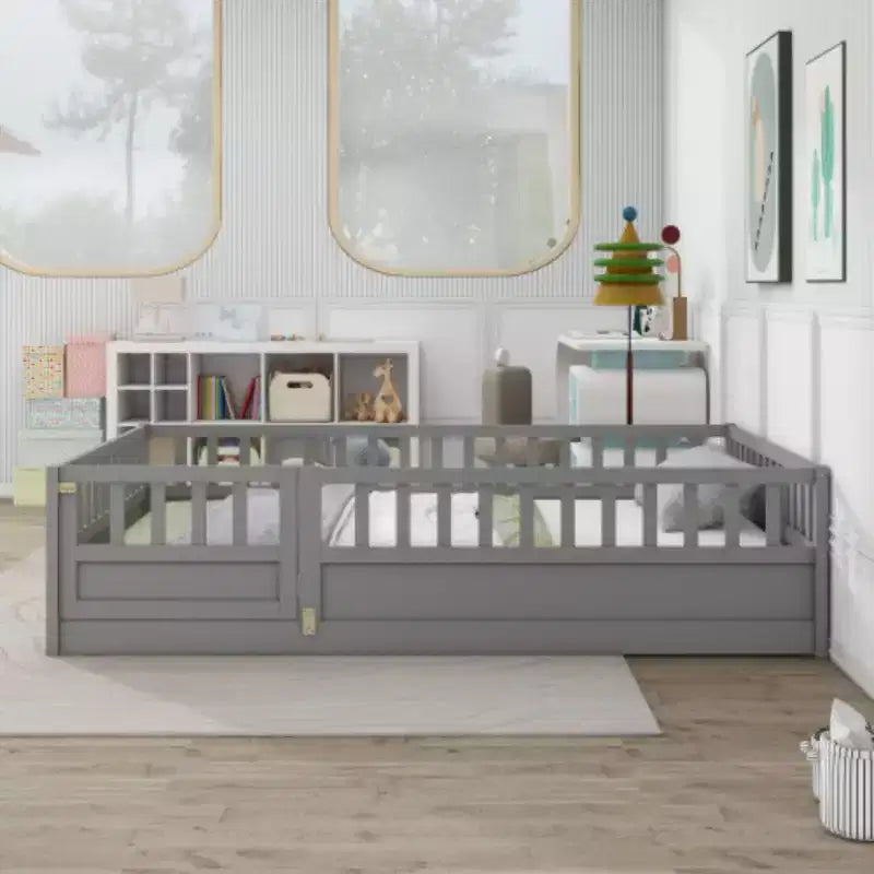 Lit une place compact et discret avec barrière intégrée ultra-sécurisée