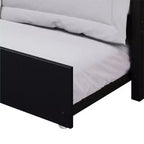 Lit de repos double en bois ChaletPosh avec lit gigogne