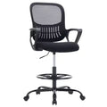 Adjustable Foot Ring Tall Office Chair for Standing Desk, Counter Height Design