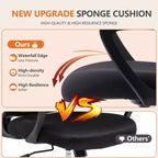 Chaise de bureau haute réglable avec repose-pieds pour bureau debout, hauteur de comptoir