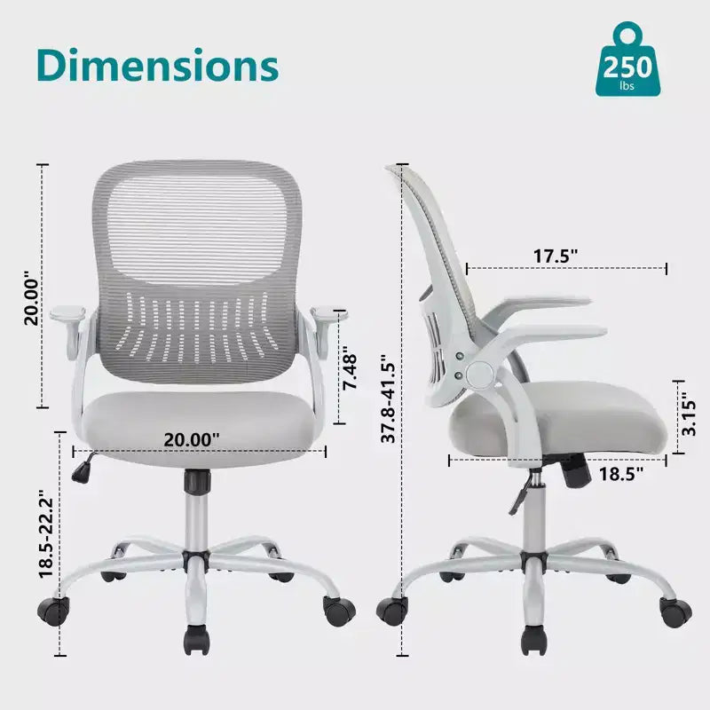 Compagnon de bureau debout : Chaise de bureau haute avec repose-pieds réglable, hauteur comptoir