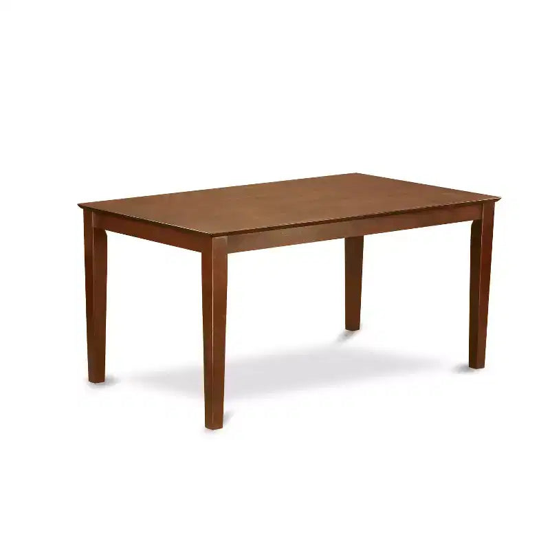 Ensemble de salle à manger Capri HomeStock avec 6 chaises de style rectangulaire 36x60
