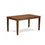 Ensemble de salle à manger Capri HomeStock avec 6 chaises de style rectangulaire 36x60