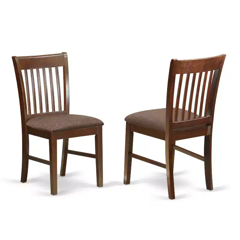 Ensemble de salle à manger Capri HomeStock avec 6 chaises de style rectangulaire 36x60