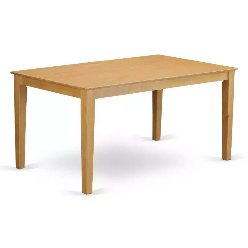 Ensemble de meubles de salle à manger rectangulaire HomeStock CAVA6 en chêne