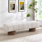Banc de salle à manger multifonctionnel rembourré contemporain Christopher Knight Home Gale