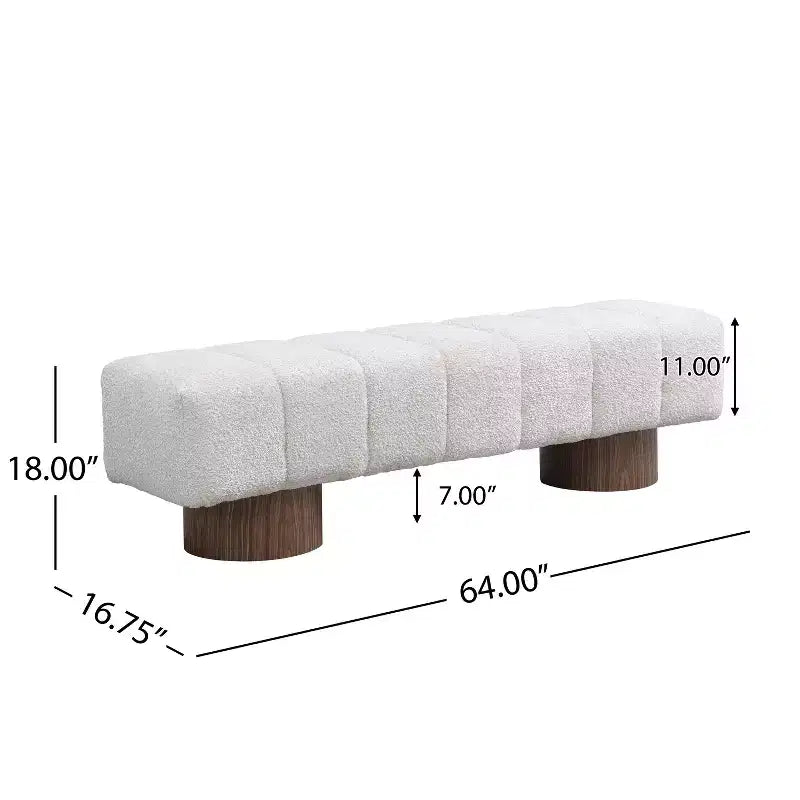 Banc de salle à manger multifonctionnel rembourré contemporain Christopher Knight Home Gale