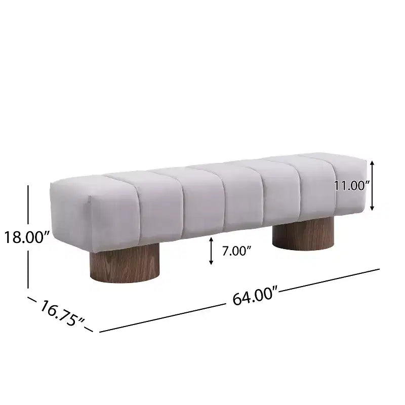 Banc de salle à manger multifonctionnel rembourré contemporain Christopher Knight Home Gale