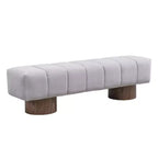 Banc de salle à manger multifonctionnel rembourré contemporain Christopher Knight Home Gale