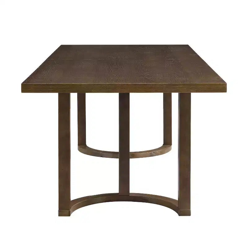 Christopher Knight Home Carissa Table à manger rectangulaire 8 places moderne en bois d'hévéa de 95 pouces